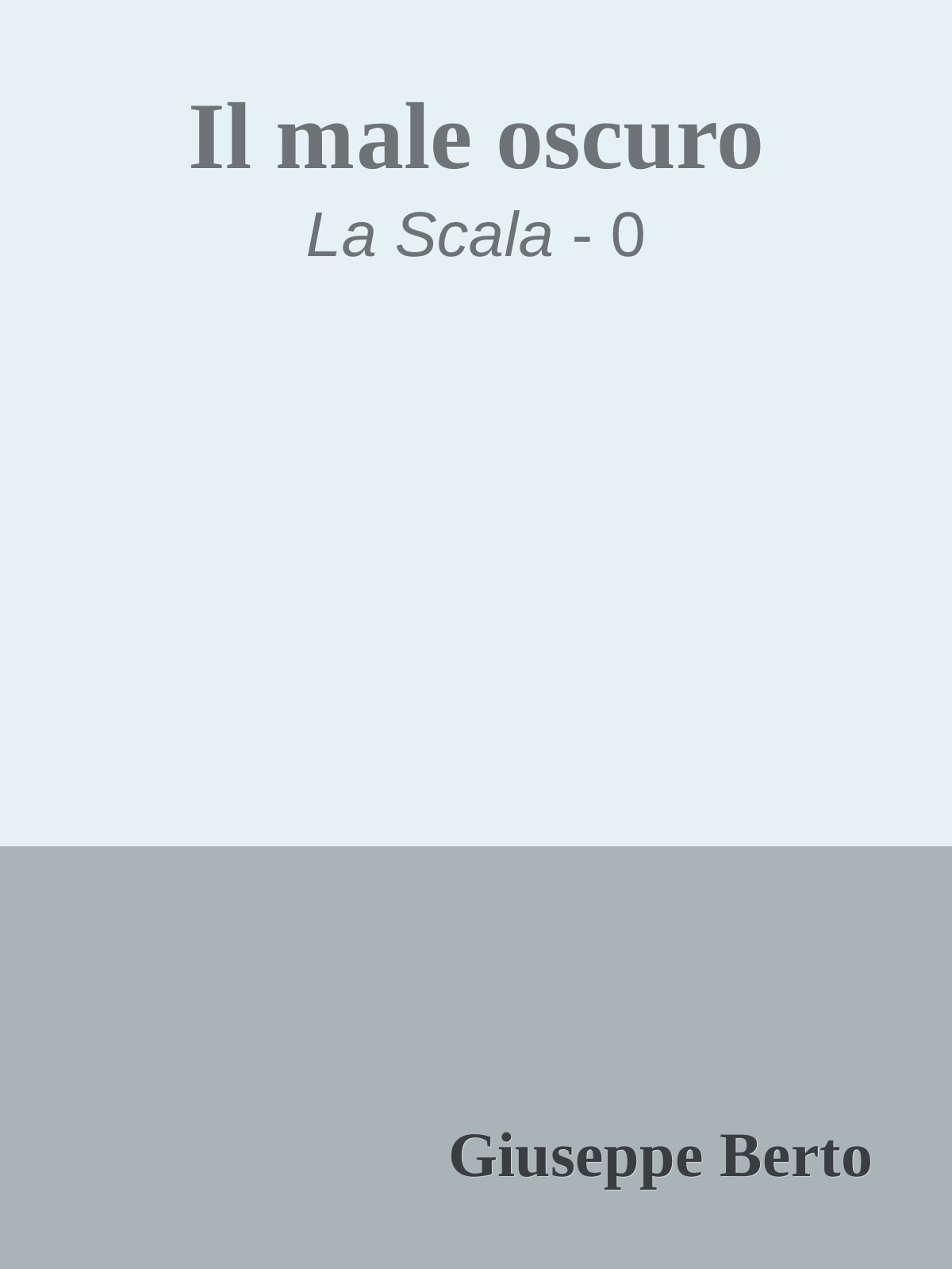 Il male oscuro