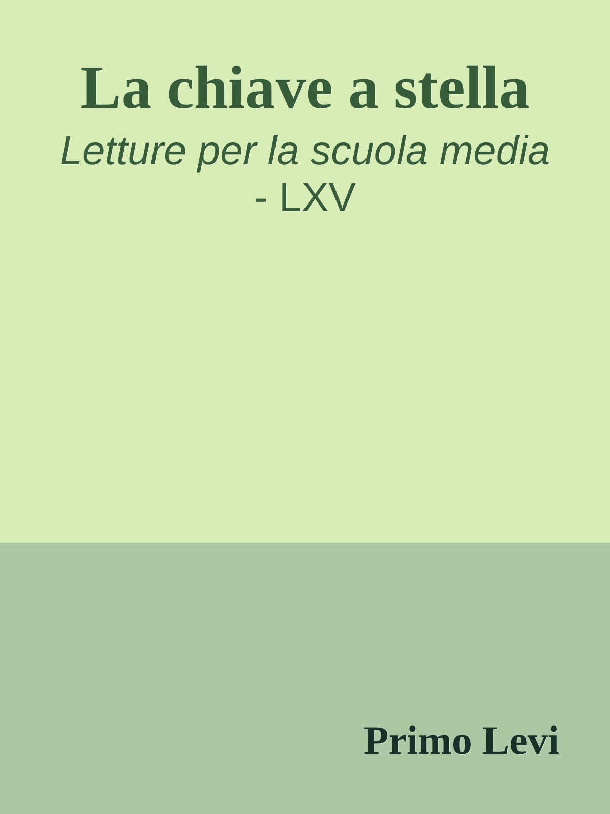 La chiave a stella