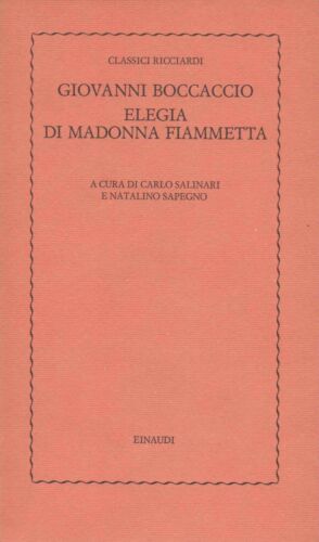 Elegia di madonna Fiammetta