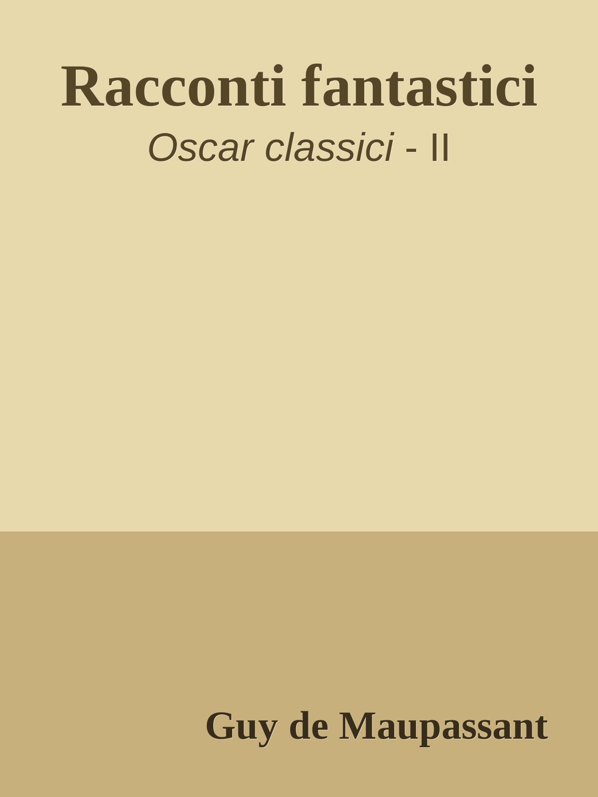 Racconti fantastici