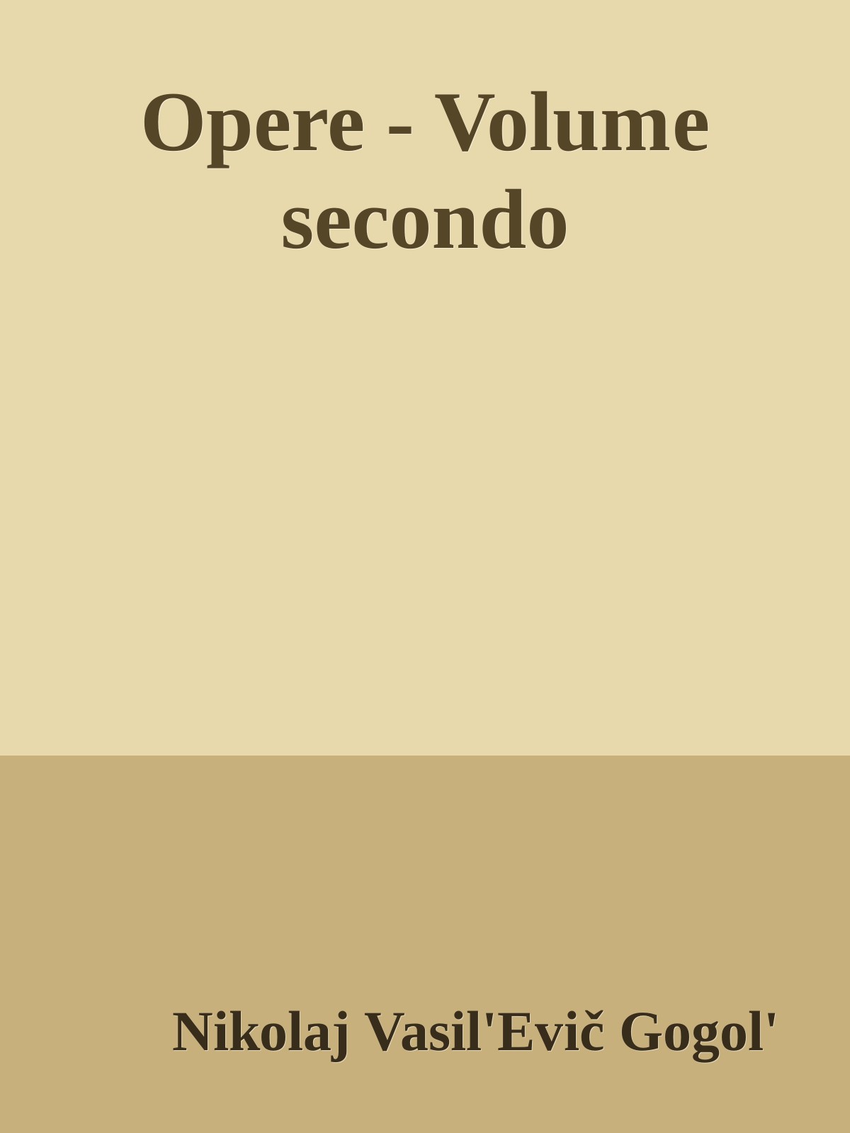 Opere - Volume secondo