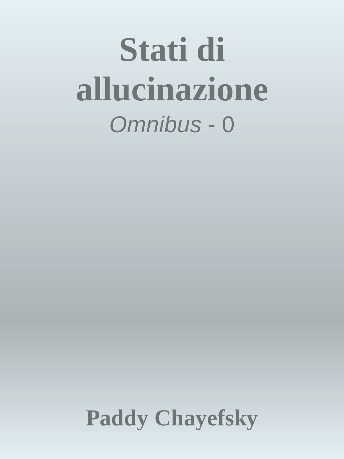 Stati di allucinazione