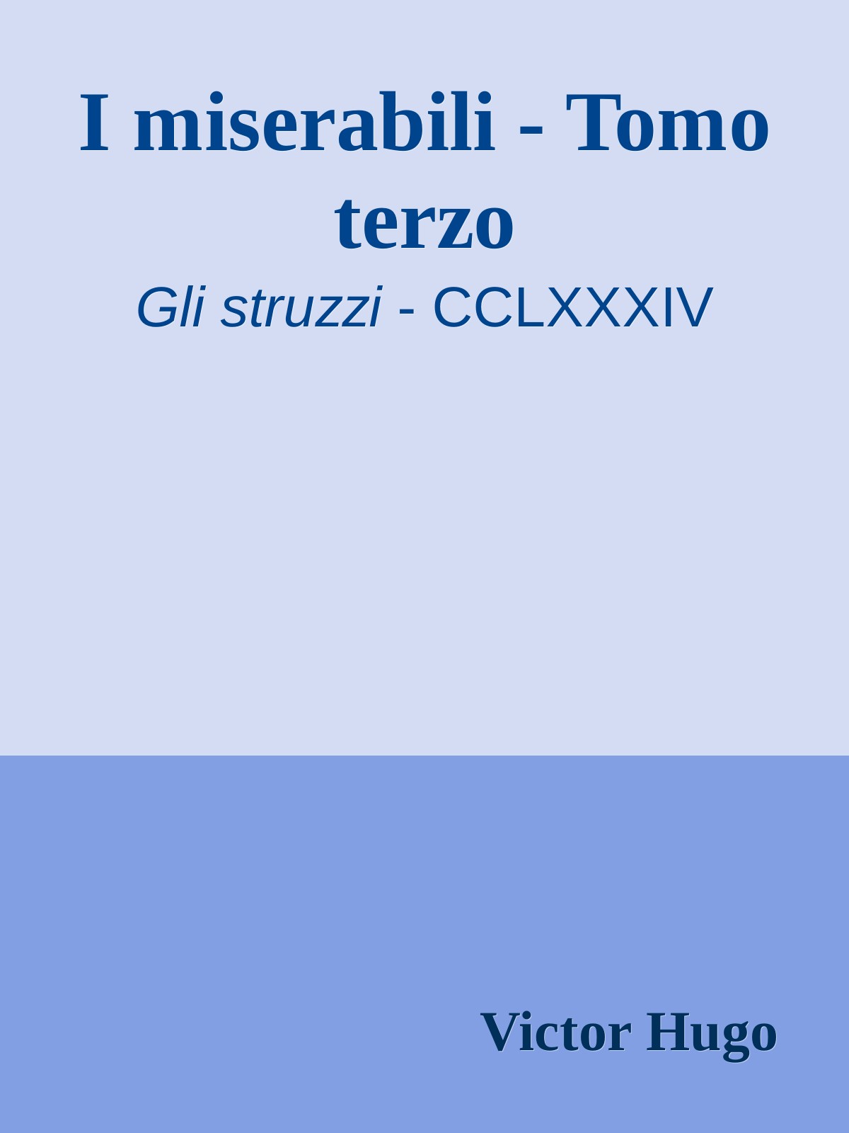 I miserabili - Tomo terzo