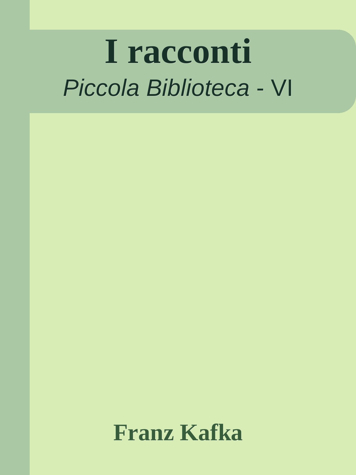 I racconti