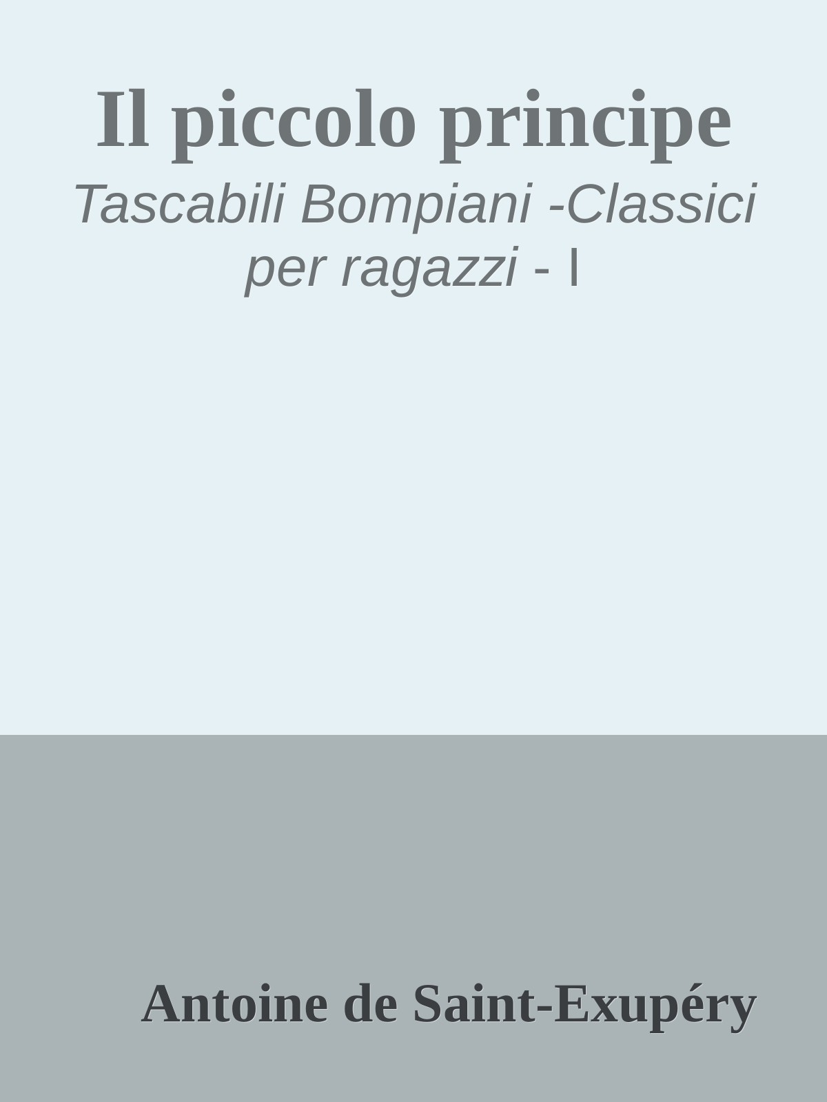 Il piccolo principe