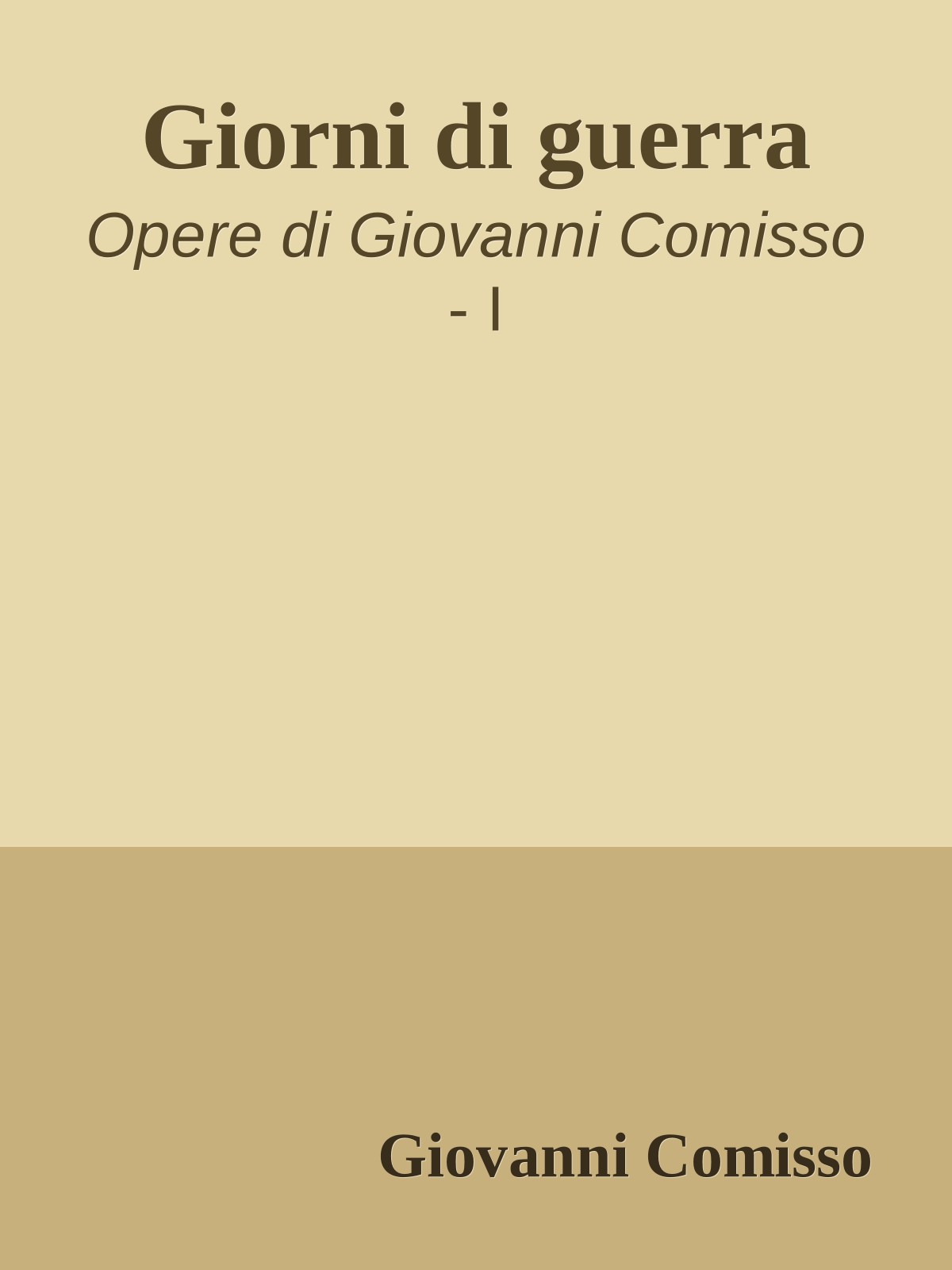 Giorni di guerra