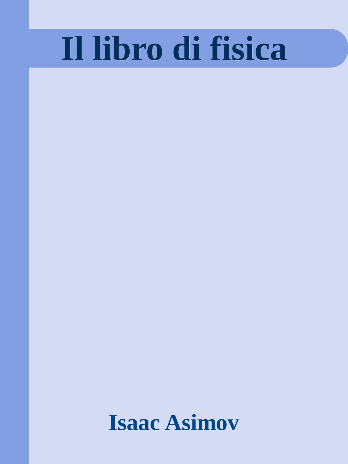 Il libro di fisica