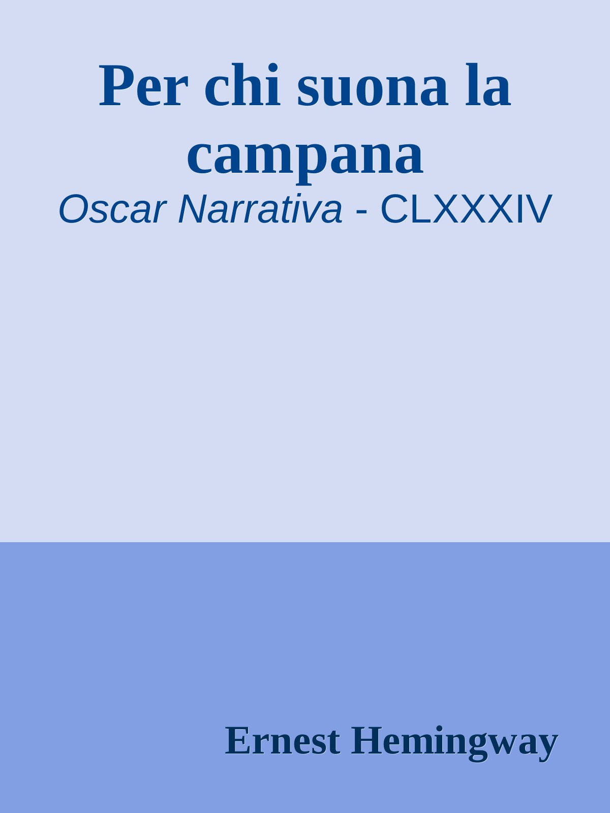 Per chi suona la campana