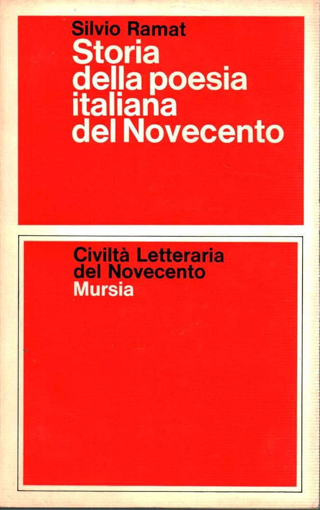 Storia della poesia italiana del Novecento
