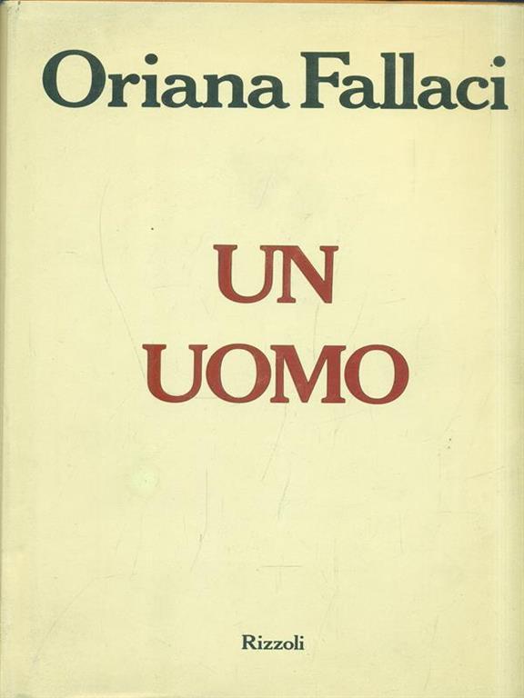 Un uomo