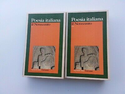 Poesia italiana del Novecento -  Volume primo