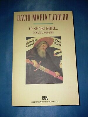 O sensi miei.. poesie 1948-1988