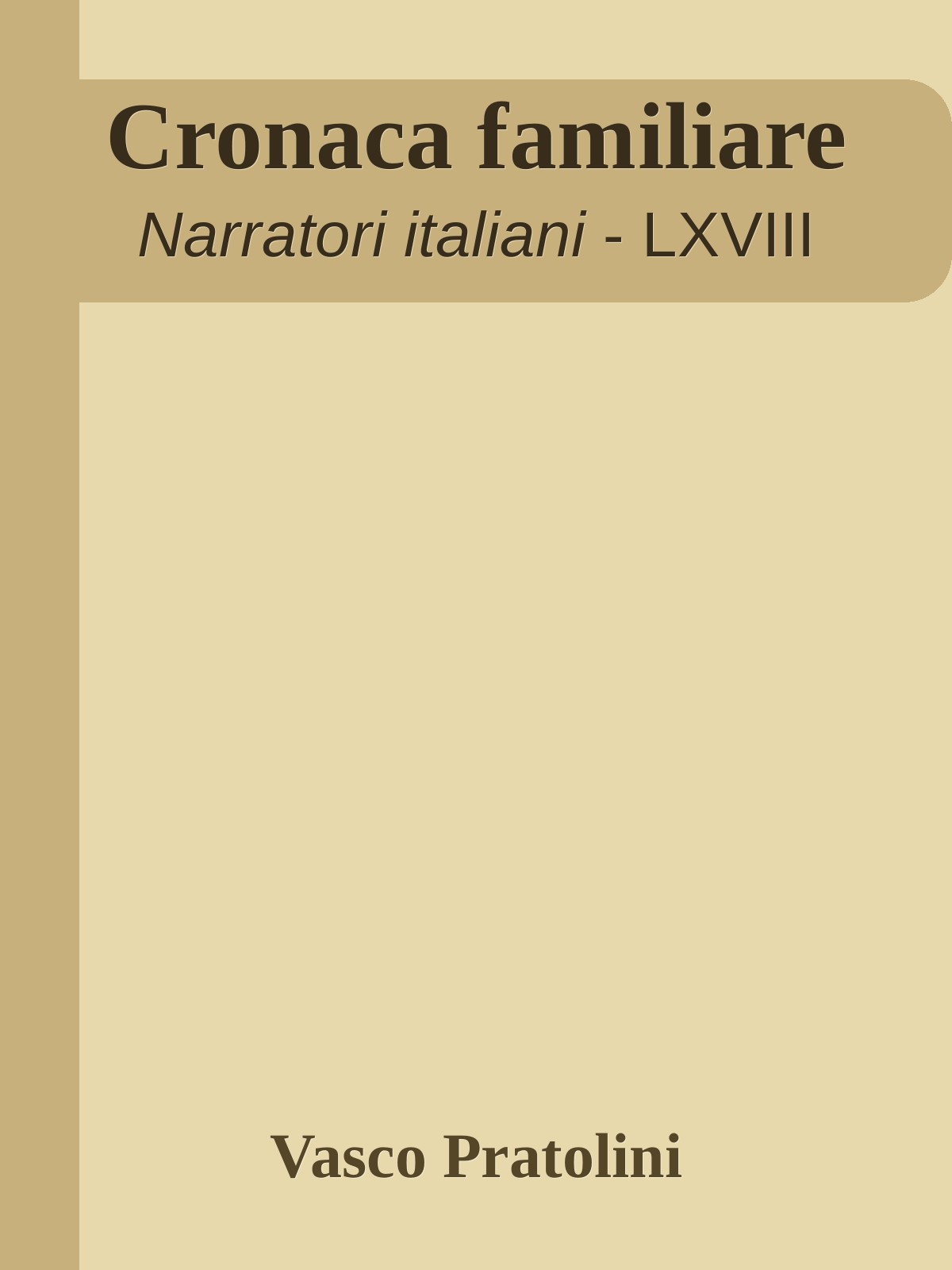 Cronaca familiare